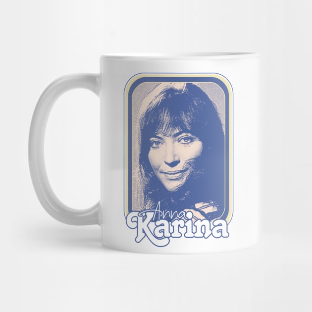 Anna Karina // ORIGINAL Retro Nouvelle Vague Fan Design by DankFutura